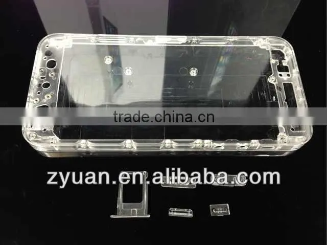 For iphone5S 5 battery back cover housing & Mid Frame