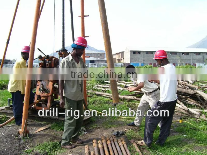 2013 Hot! Hydraulic Rig for Rock Sampling, 150 Meter water well drlling rig