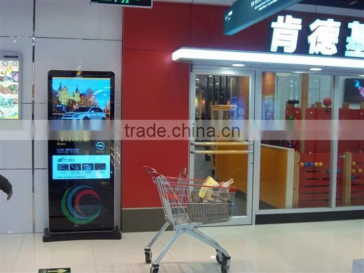 55 Inch Stand alone Touch Screen Digital Signage For Advertising Display