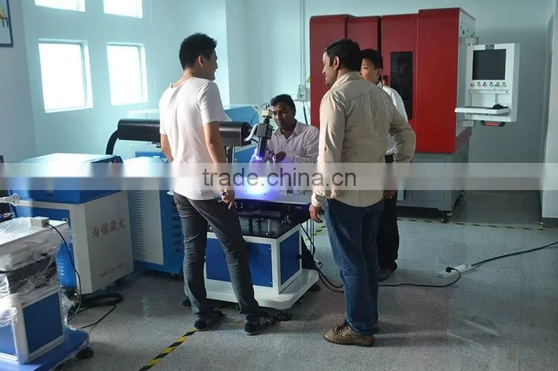 Advertising letter laser welding 200W factory CE laser welding machine price semi automatic welding machine