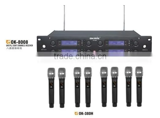 UHF Wireless Handheld Microphone OK-8008/OK-380H