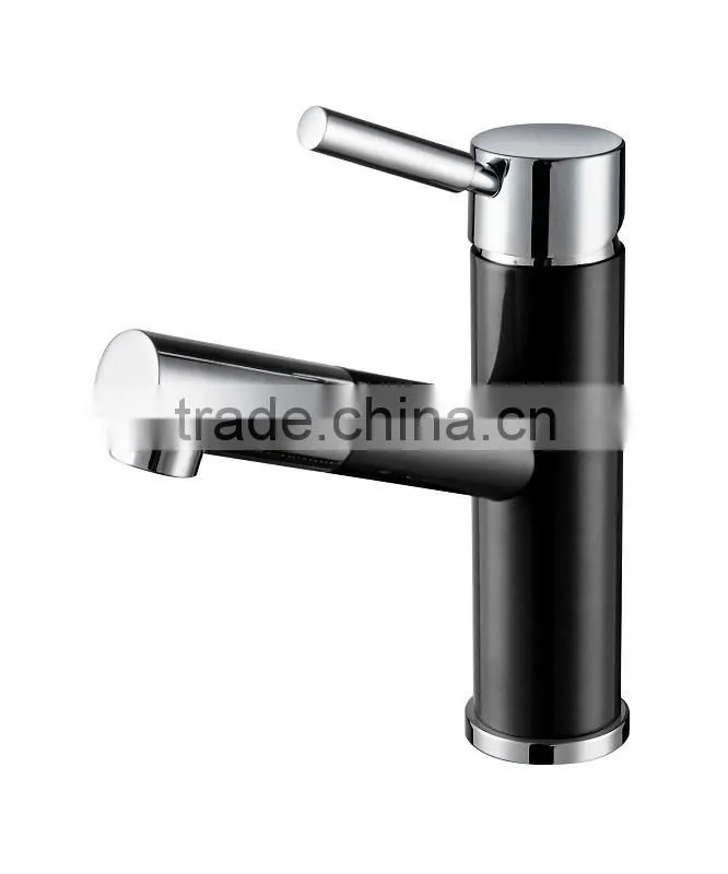 2014 hot sale baking finish single lever bathroom faucet