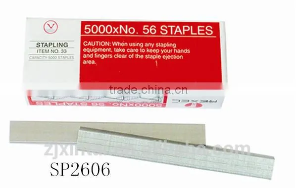 Hot Selling Metal Wire Material and Silver Color Staples