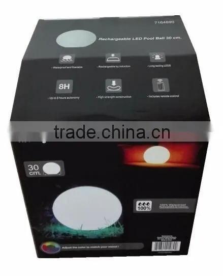 LED light light ball with remote control YXF-300