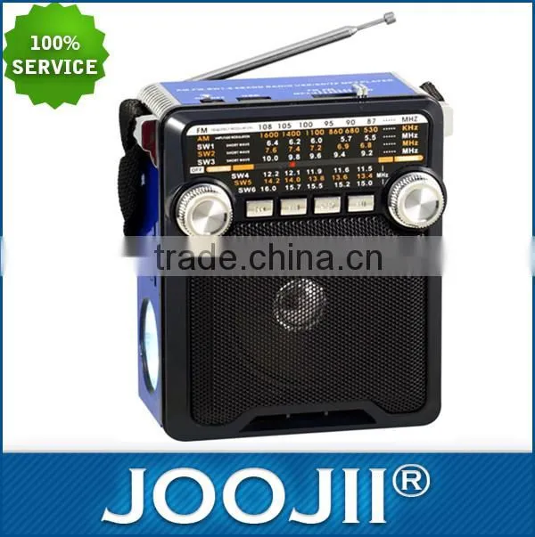 Hot seller AM/FM/SW1-6 8 BAND portable retro radio