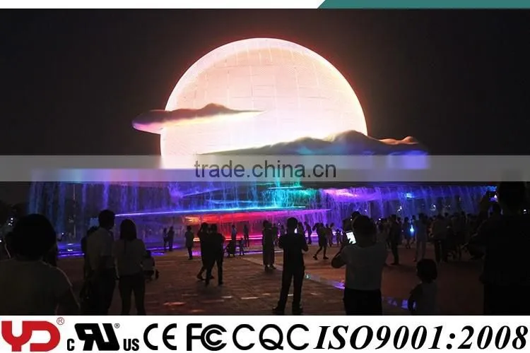 Long lifespan IP68 waterproof full color big outdoor advertising screen