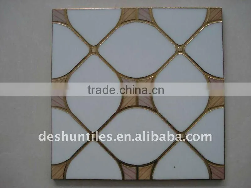Glazed floor tiles