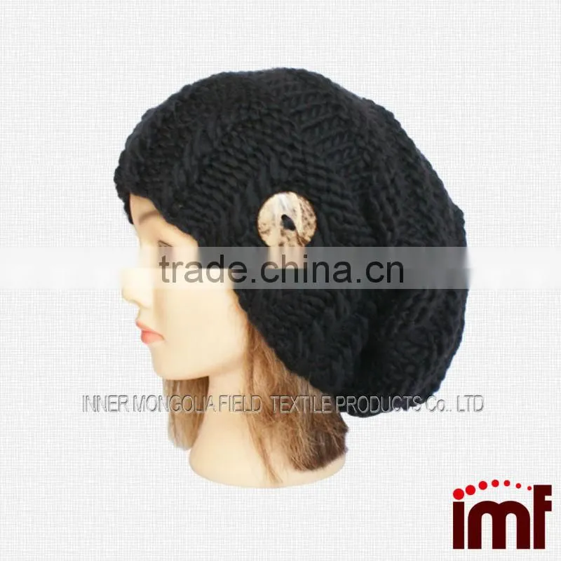 100% Merino Wool Cool Winter Hats for Men