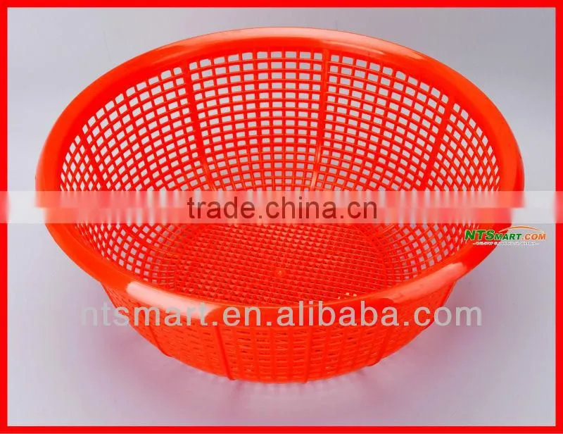 Eco-economy plastic fruit and vegetable basket with pp material