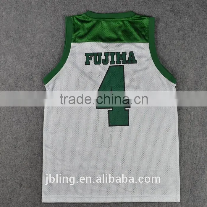 Custom Made Polyester Sublimated Basketball Uniform