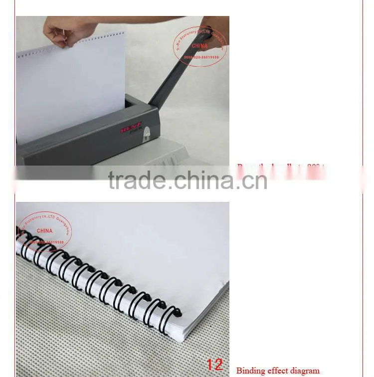 Perfect iron ring binding machine