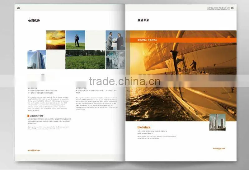 Customized high quality brochures