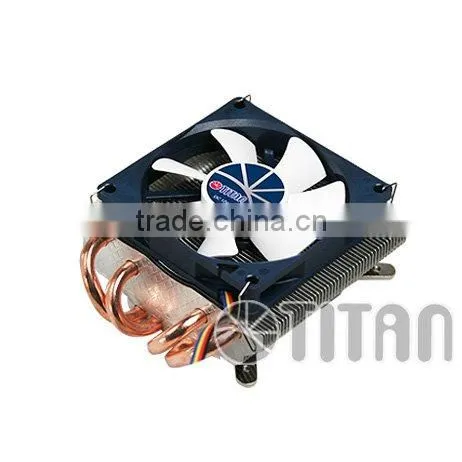 CPU 1.5 U low profile Intel LGA 775 1155 1156 AMD PWM controller heat pipe cooler