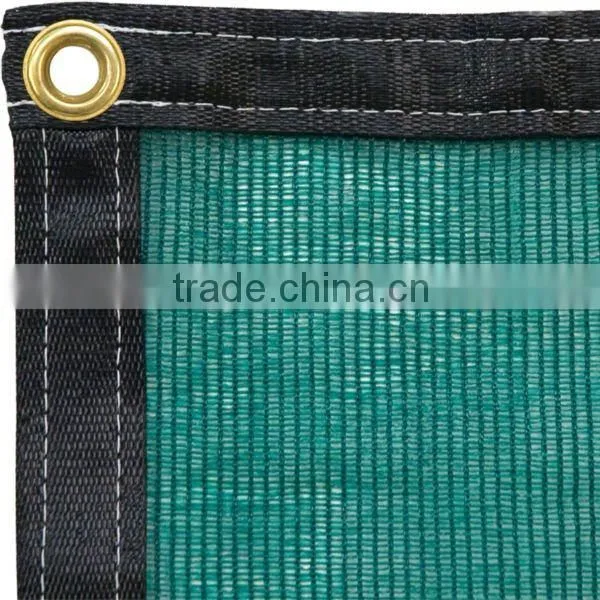 100% new HDPE dark green fence screen net
