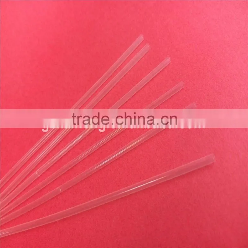 3/8" clear high temperature KYNAR PVDF heat shrinkable insulation tubing