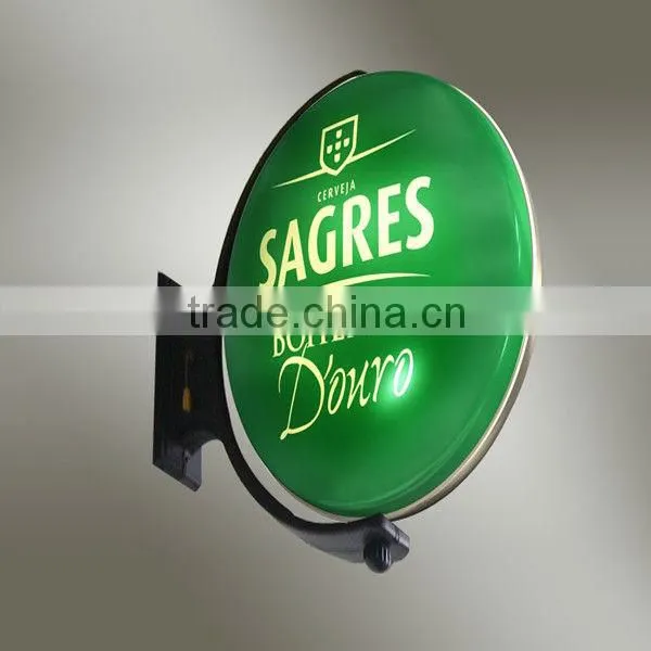 Custom plastic light up letters for sign box