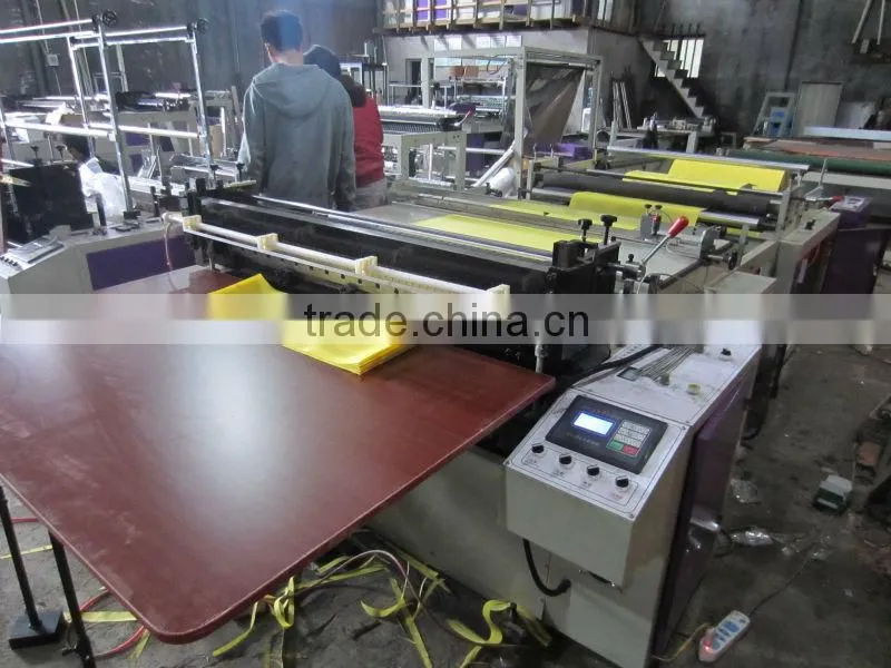 Non woven bag handle ultrasonic embossing and cutting machine