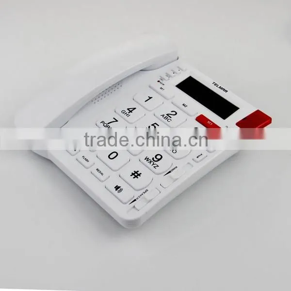Easily used slide switch big buttons phone for the elderly