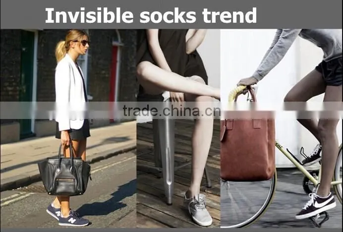 Wholesale Beautiful Ladies Invisible Socks With Lace