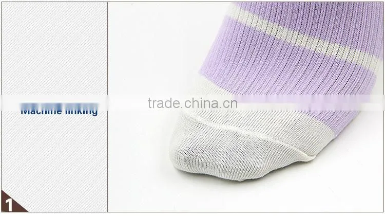50%lycra elastic compression sport stockings in hot sale