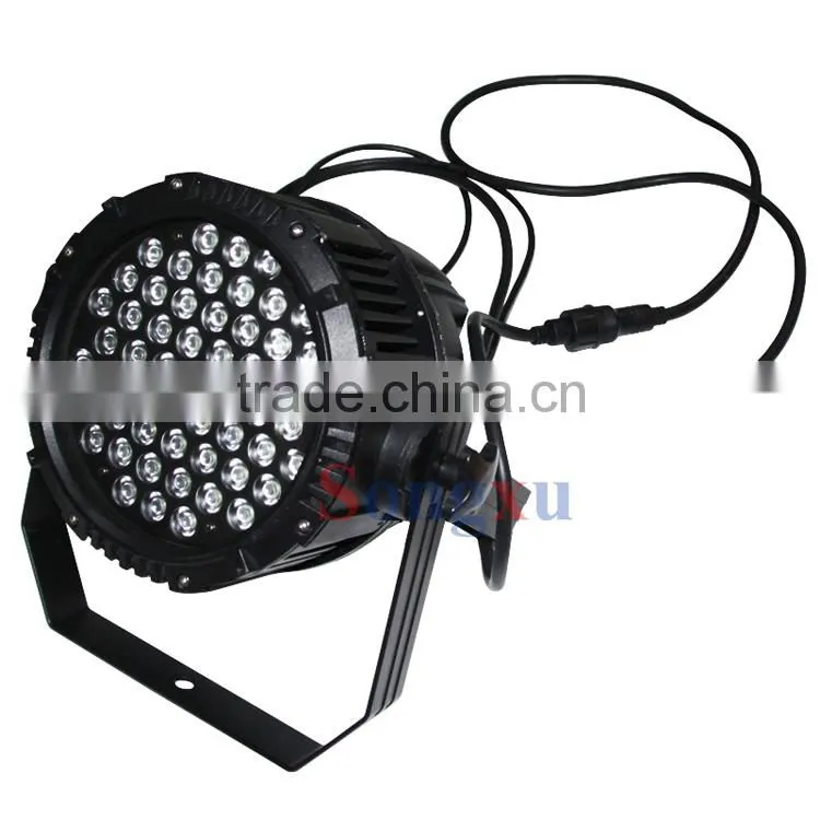 54x3w rgbw high quality waterproof led par stage lights