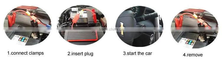 sunpow double usb multi-function power station New Car Accessory Product High Capacity Power Bank 12v car jump starter
