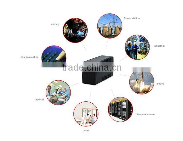 High quality Modified Sine Wave led offline UPS 650va for computer