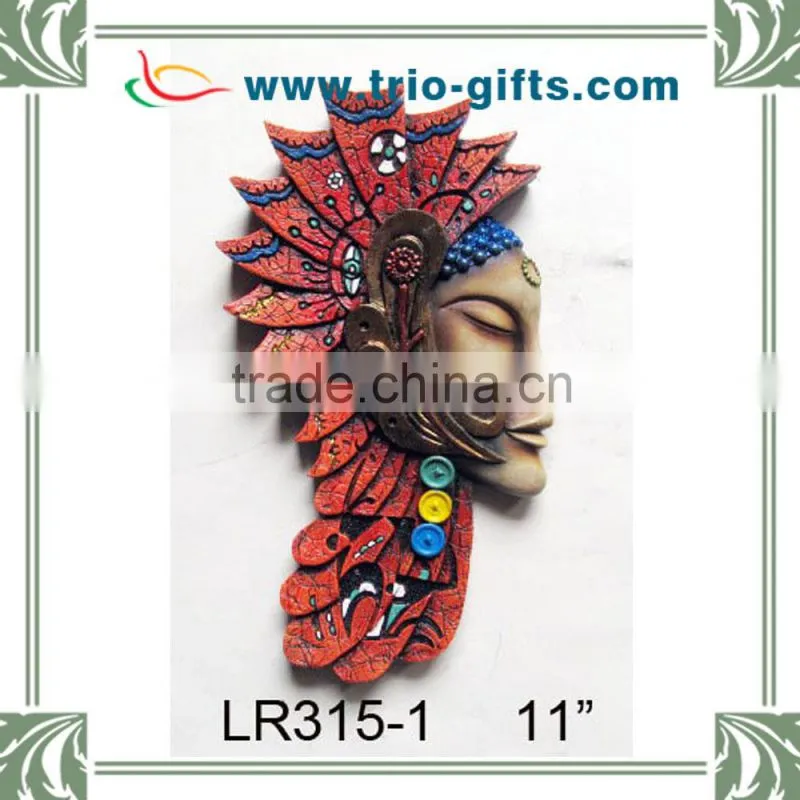 Promotion 2015 New Desgin Polyresin Souvenir Wall Hanging