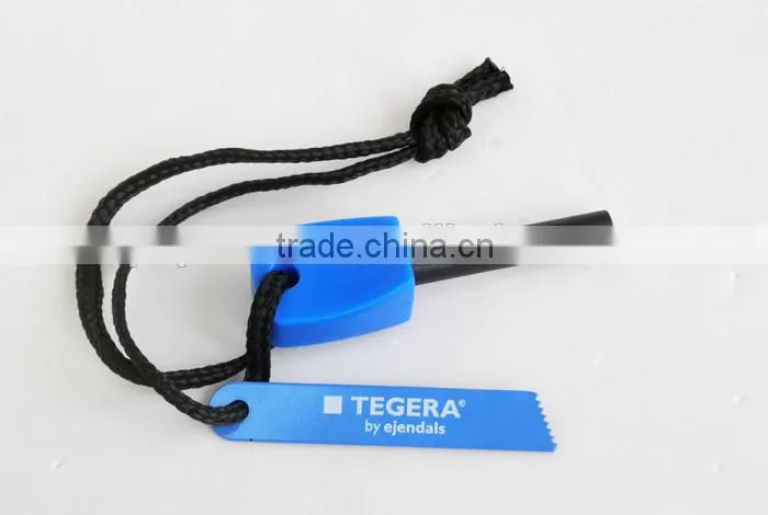 Cheap Travel Emergency fire starter survival flint with customized color and logo