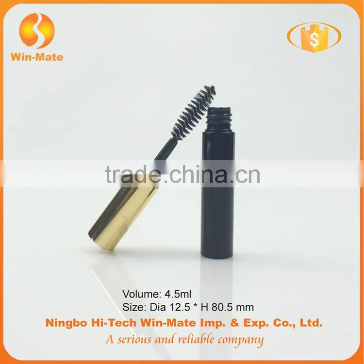 Best saled gold & black high quality cosmetic mascara packaging wholesale
