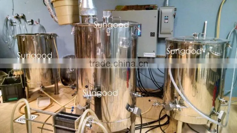Sungood 5bbl/7bbl/10bbl/15bbl/20bbl/30bbl Micro Beer Brewing Equipments