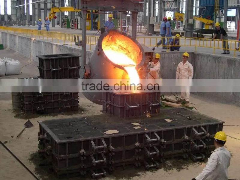 2015 new cast iron ladle, cast steel ladle, foundry ladle