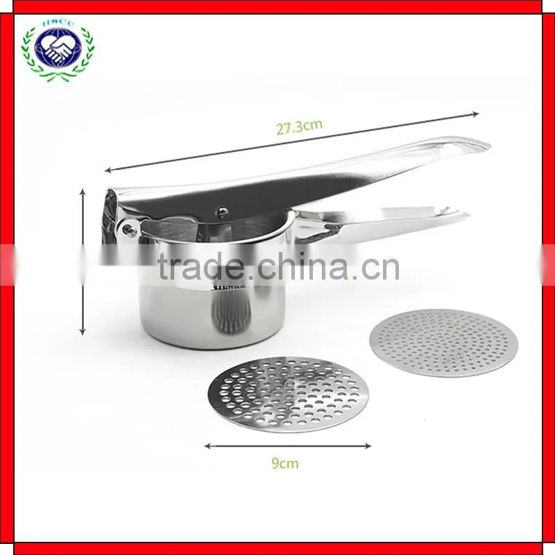 Top Rated Premium Stainless Steel Baby Food Strainer Potato Masher