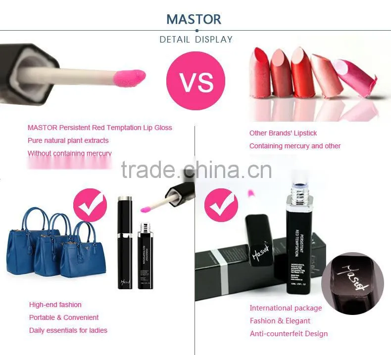 Permanent Makeup Kit Cosmetic Makeup Waterproof Lip Gross