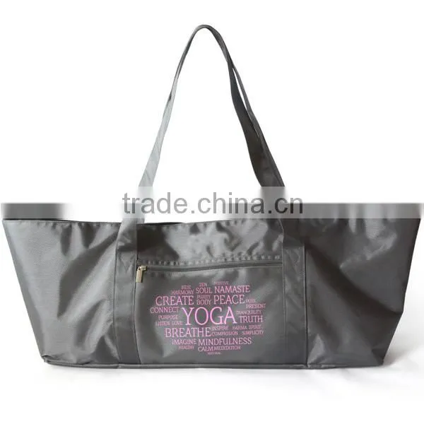 Reusable Shoulder Strap Yoga Bag Mat Carrier Pilate Bag