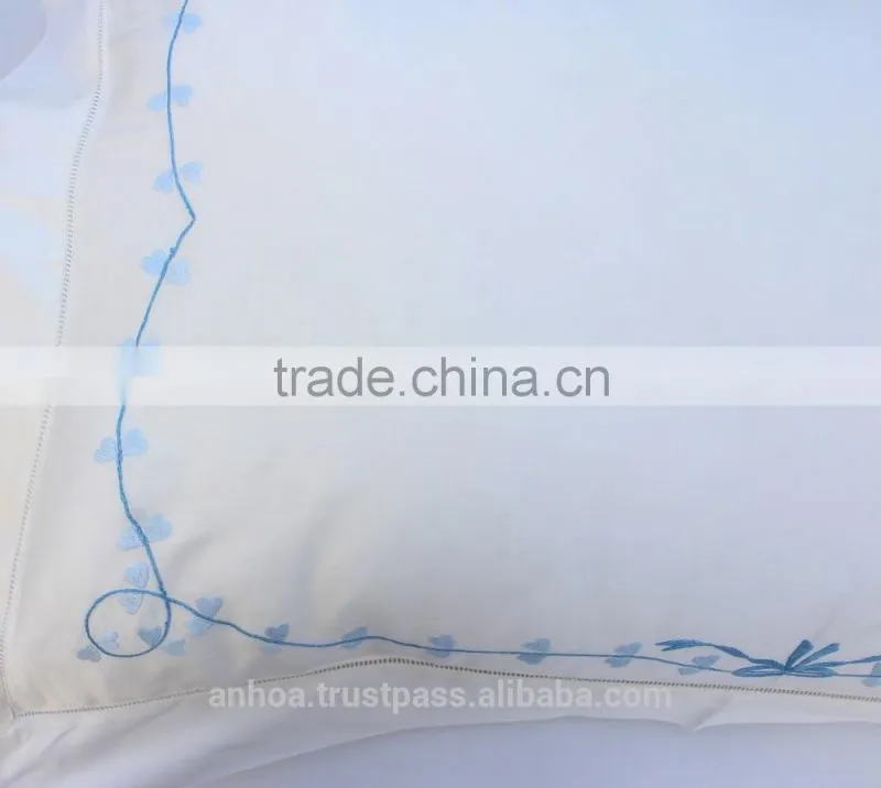 Hand embroidery designs, hand embroidery pillow case