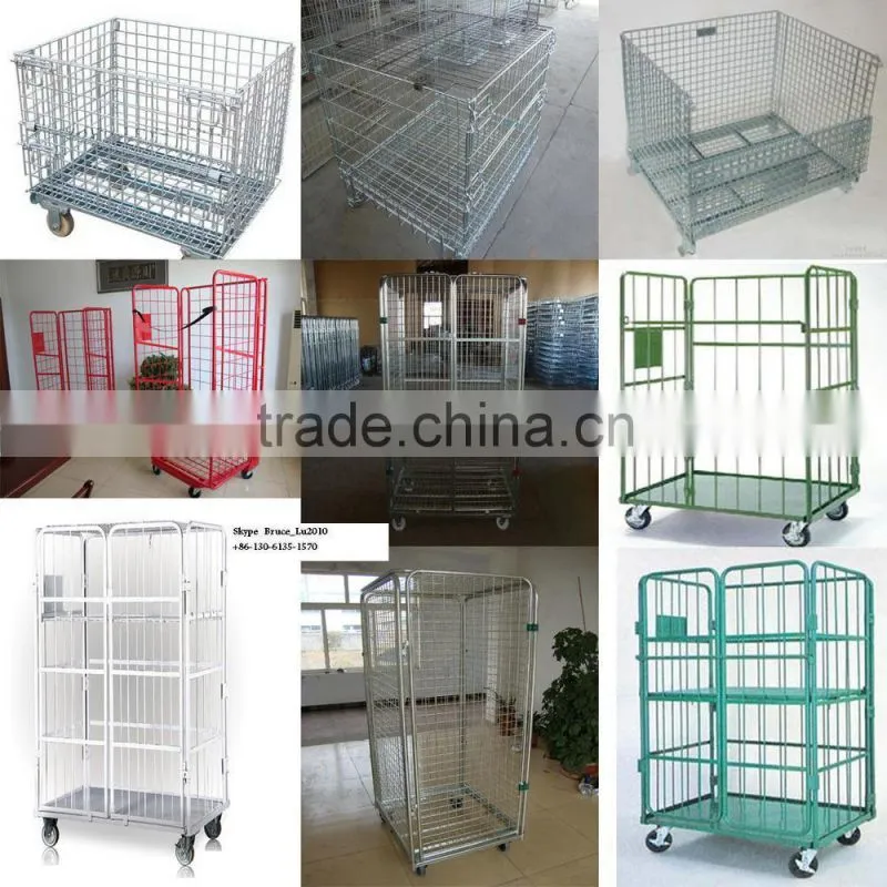 Hot Sales Metal Wire mesh cage, mesh container