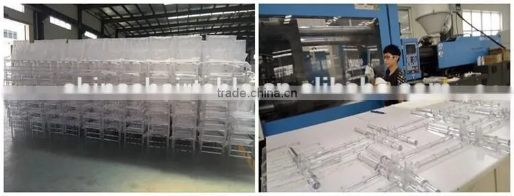 Transparent Crystal Resin Royal Chair Crystal Resin Phoenix Chair