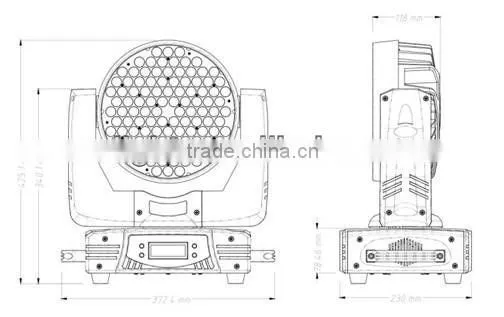3w 108pcs Led Moving Head Light