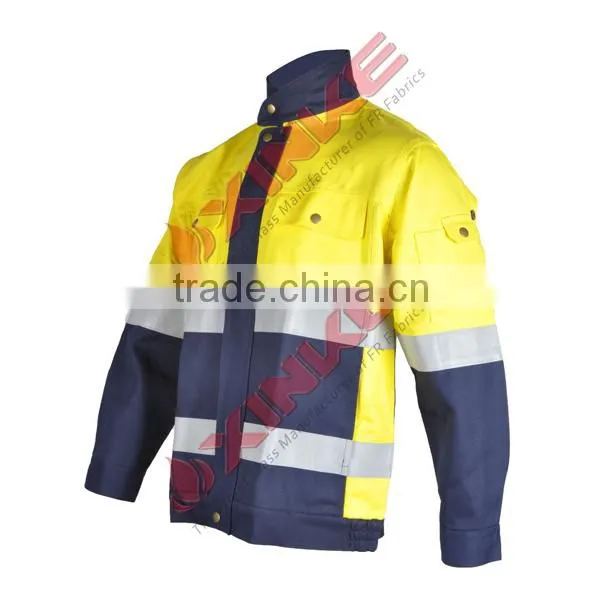 high quality high visibility jacket for oil and gas