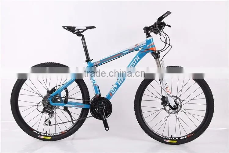 2016 alloy mountain bicycle 21 speed flat handlebar mtb for men