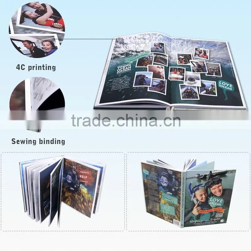 Custom Professional Overseas Coloring Photo Book Printing