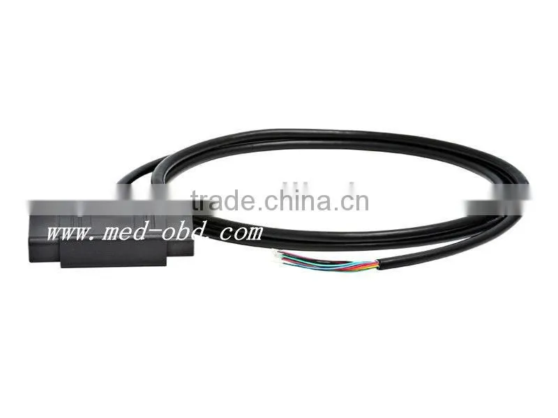 Cable, J1962M/F Pass-thru to Open End, 5ft