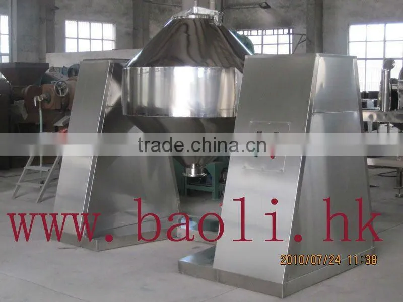 Double-taper rotary vacuum dryer