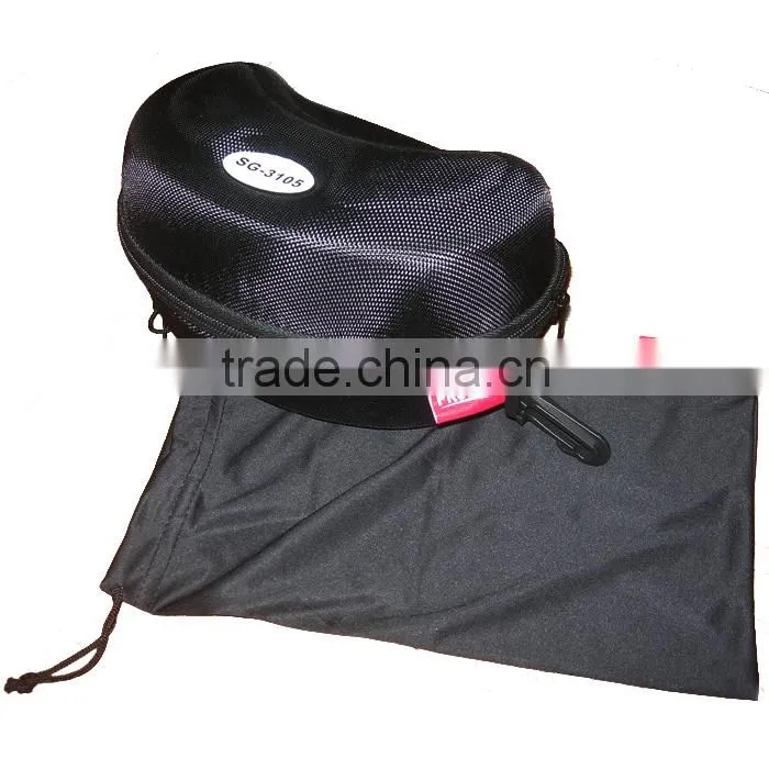 Best selling ski goggle case, EVA snow glasses case,hard goggle case