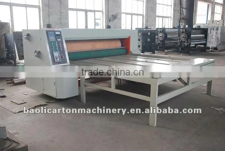 Cardboard creasing machine/carton rotary die cutting machine