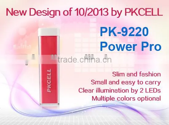 Smart phone power bank/portable power bank PK-9220 from Shenzhen manufacturer