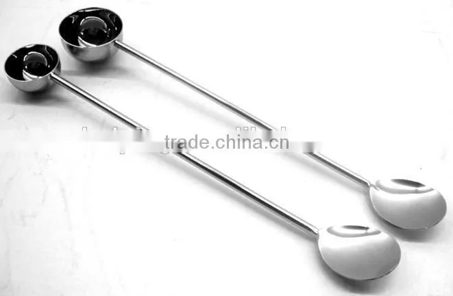 stainless steel tea scoop