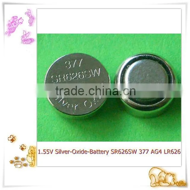 SR626SW SR626 377 1.55V Silver Oxide Battery watches batteries