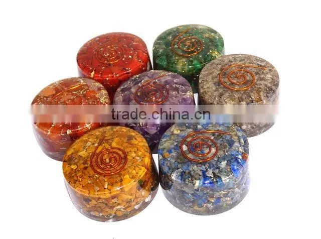 Supplier Of Chakra Sets : Chakra Orgone Energy Tower Buster Set